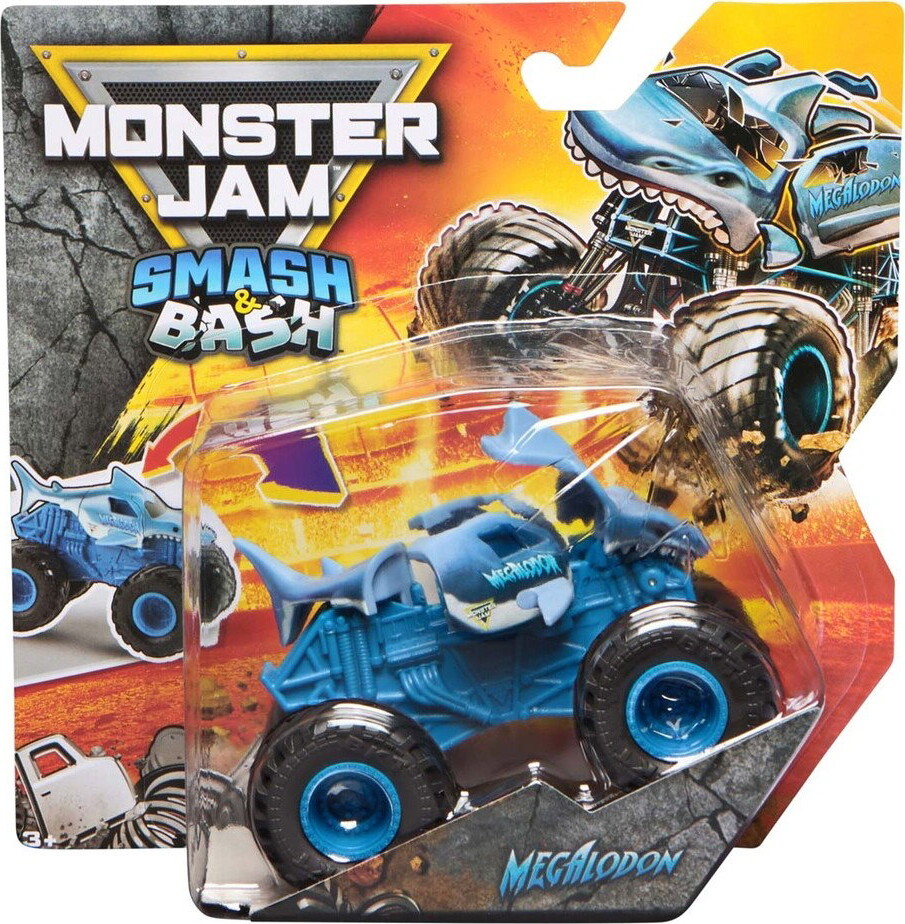 Monster Jam - 1 64 Smash Bash Assorterede