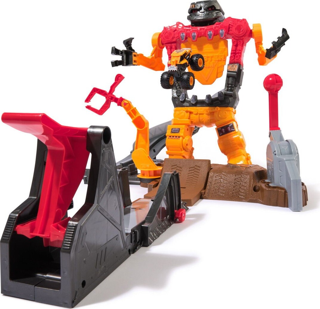 Monster Jam - 1 64 Smash Bash Smashbot Legesæt