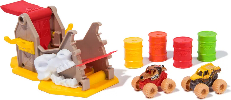 Monster Jam - Mini 1 87 Launchers Playset