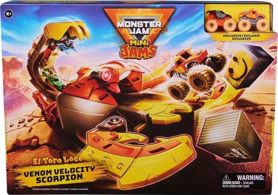 Monster Jam - Monster Trucks - Mini 1 87 - Skorpion Legesæt