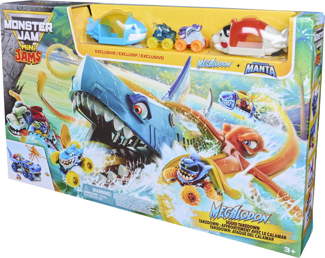 Monster Jam - Mini Jams Megalodon Transport