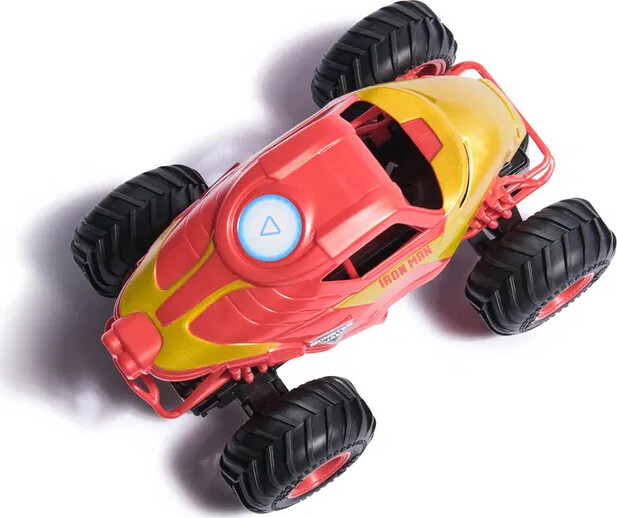 Monster Jam - Rc Monster Truck Bil - 1 24 - Marvel Iron Man