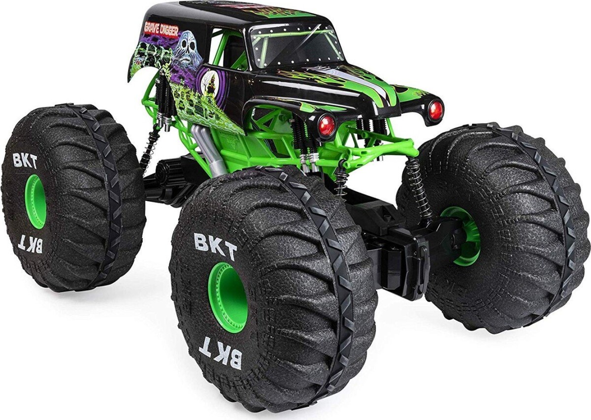 Monster Jam - Rc Mega Grave Digger - Fjernstyret Monster Truck
