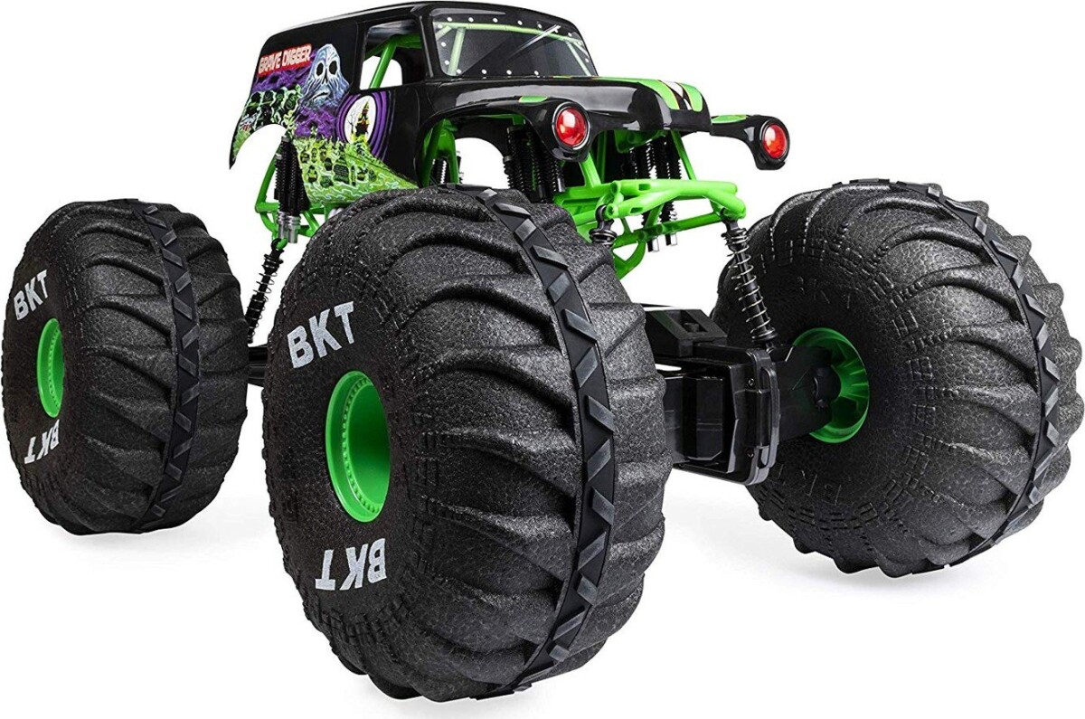 Monster Jam - Rc Mega Grave Digger - Fjernstyret Monster Truck