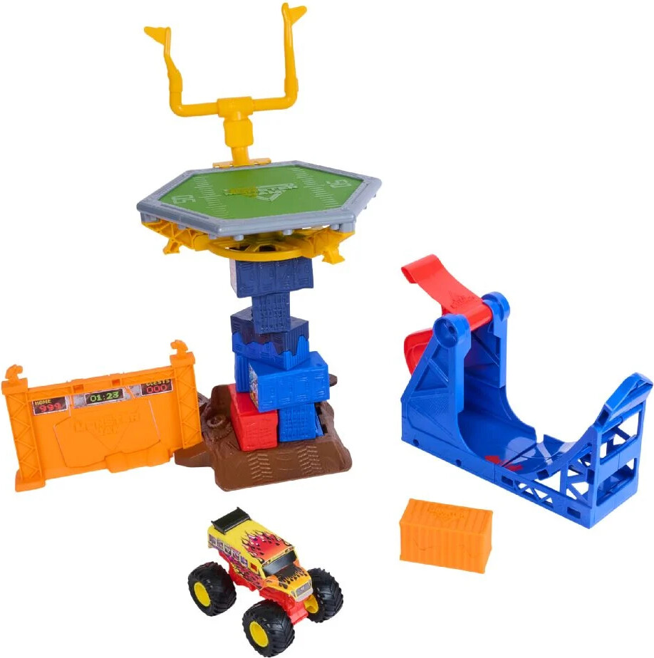 Monster Jam - Smash Bash Crash Course Playset