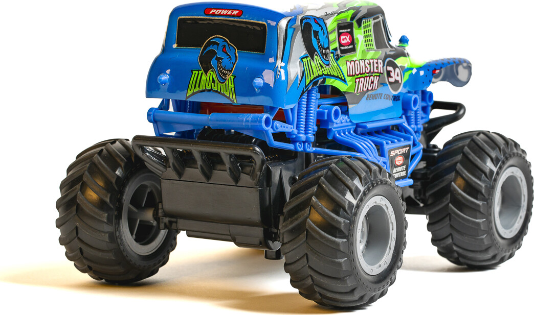 Monster Truck Rc 1 20 2 4Ghz Bluegreen - Tec-Toy