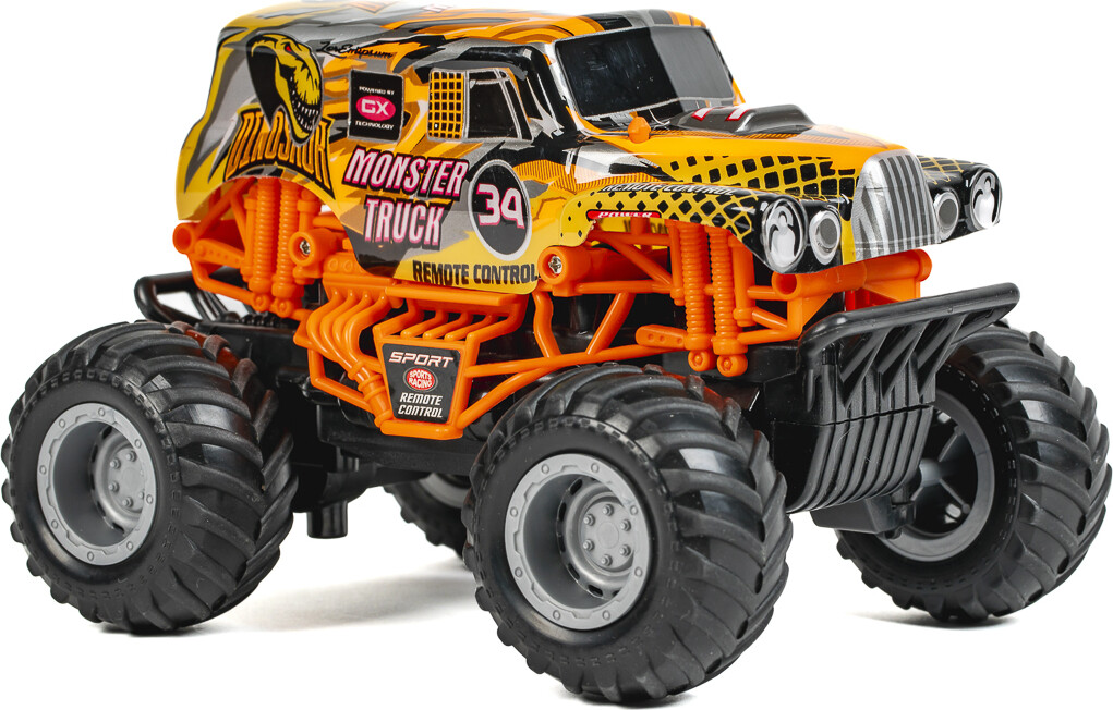 Monster Truck Rc 1 20 2 4Ghz Orange - Tec-Toy