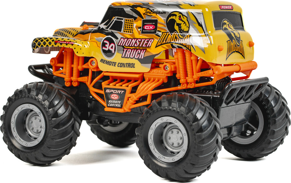 Monster Truck Rc 1 20 2 4Ghz Orange - Tec-Toy