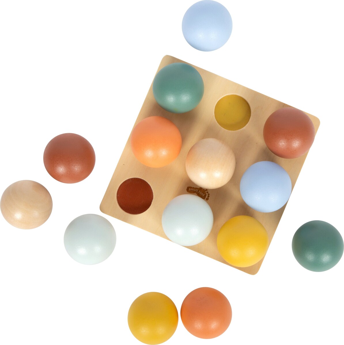 Sorteringslegetøj Med Kugler - Træ - Montessori - Small Foot