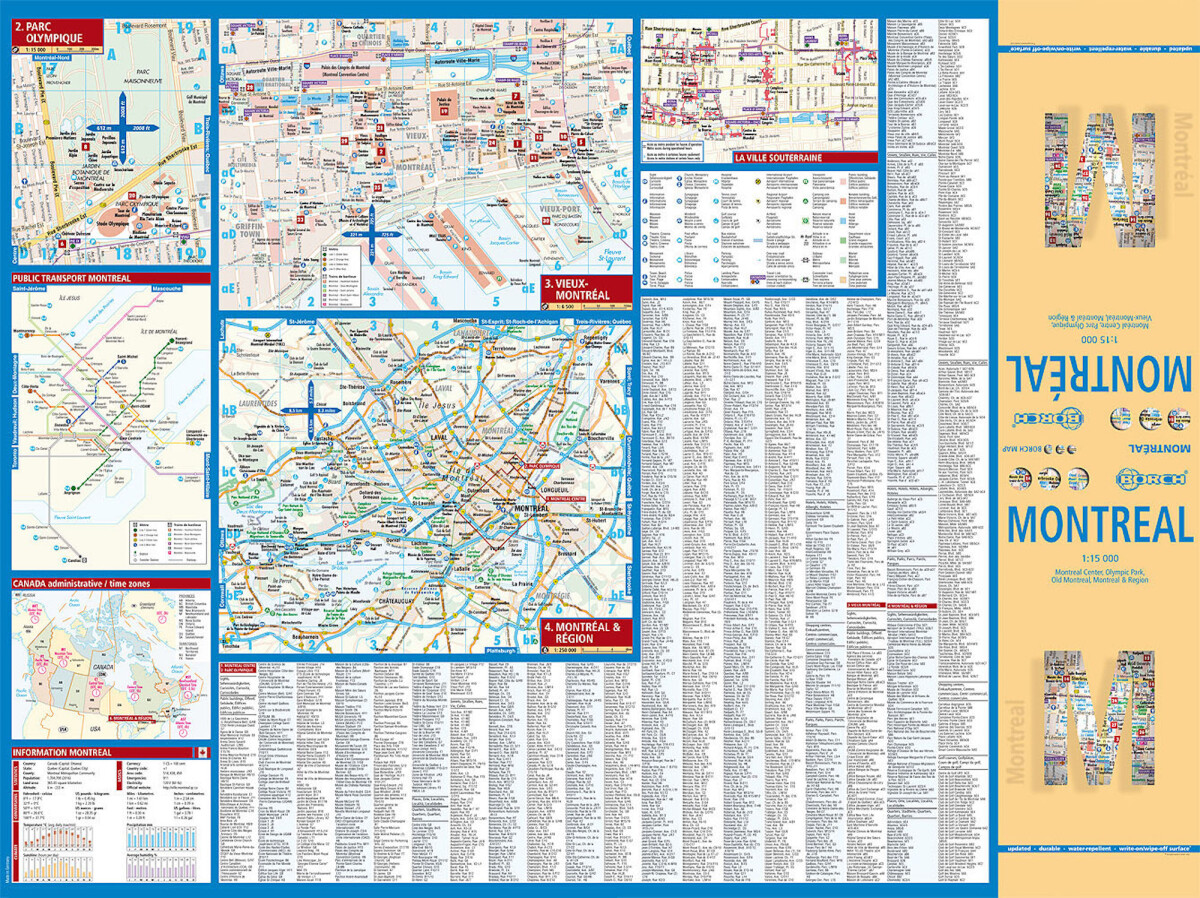Montreal - Borch Maps