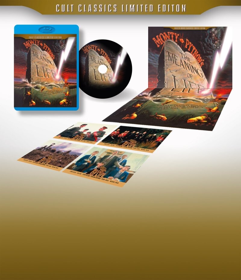 Monty Pythons The Meaning Of Life Limited Edition Blu Ray Film → Køb