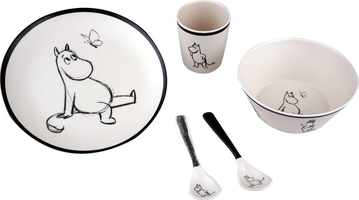 Mumi - Spisesæt I Melamin