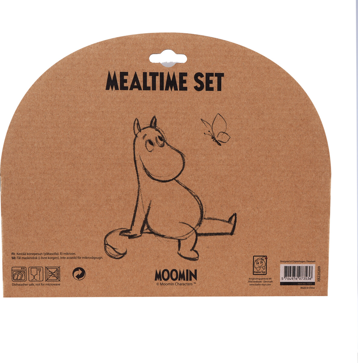 Mumi - Spisesæt I Melamin