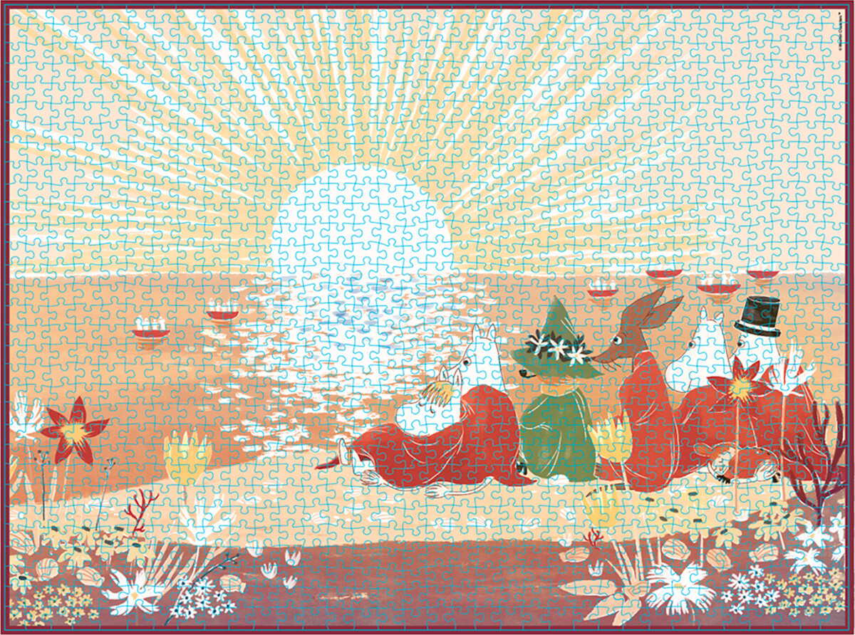 Mumi Puslespil - 1000 Brikker - Solopgang