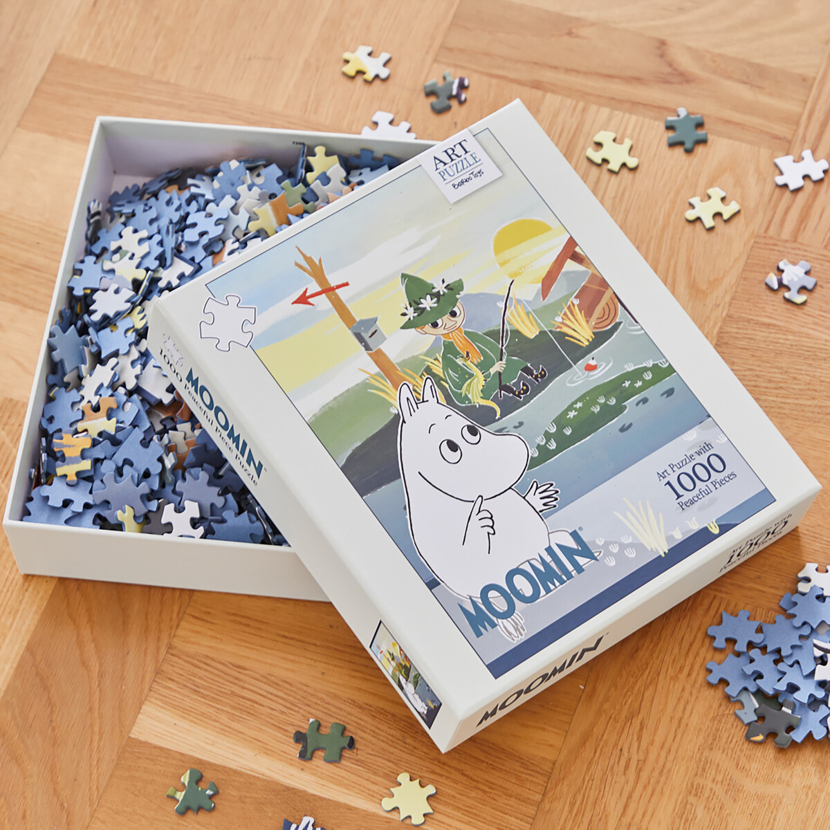 Mumi Puslespil - 1000 Brikker - Moomin Art Puzzle - Barbo Toys