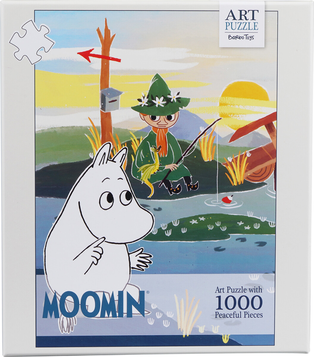 Mumi Puslespil - 1000 Brikker - Moomin Art Puzzle - Barbo Toys