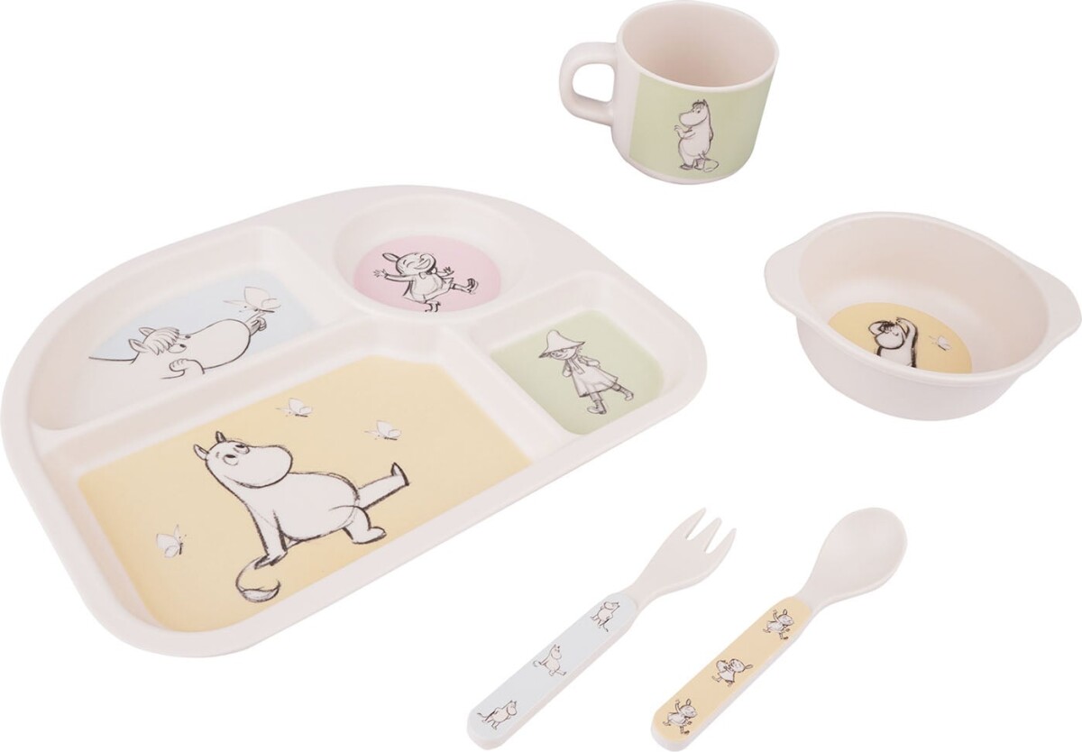 Moomin - Måltidssæt - Color - Rpet