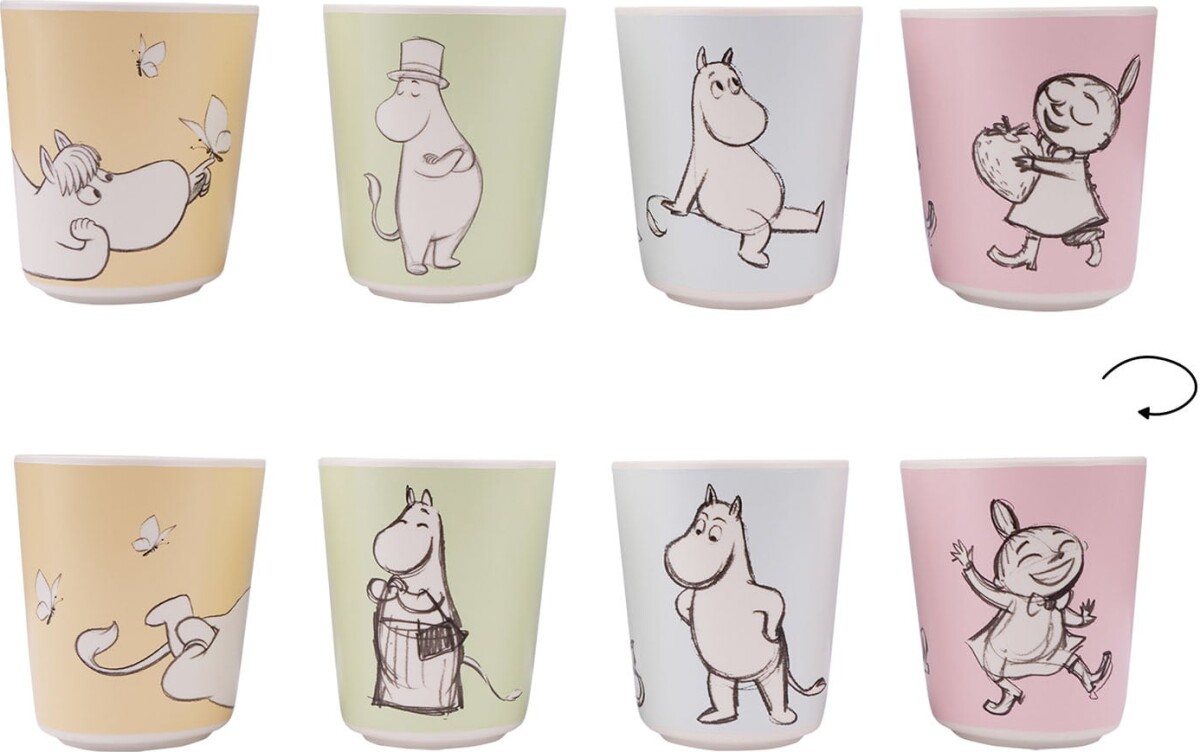 Moomin - Tumbler-Sæt Rpet