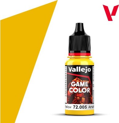 Vallejo - Game Color - Moon Yellow Mat - 18 Ml - 72005
