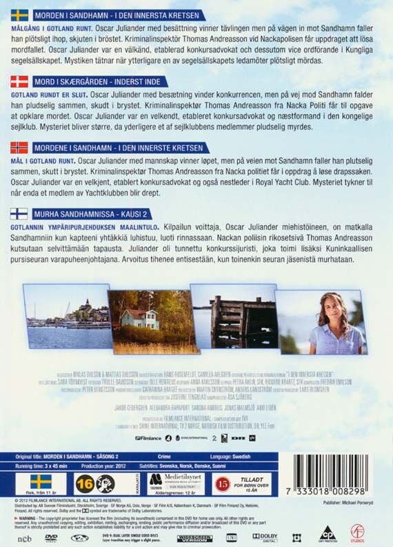 I / I Sandhamn - Inde DVD → Køb TV Serien her - Gucca.dk