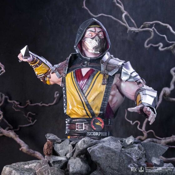 Mortal Kombat - Scorpion Buste - 29 Cm