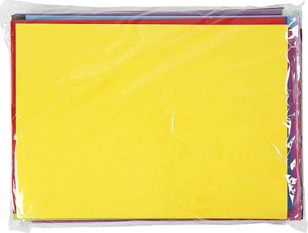 Mosgummi - A3 - 297X420 Mm - 20 Assorterede Ark