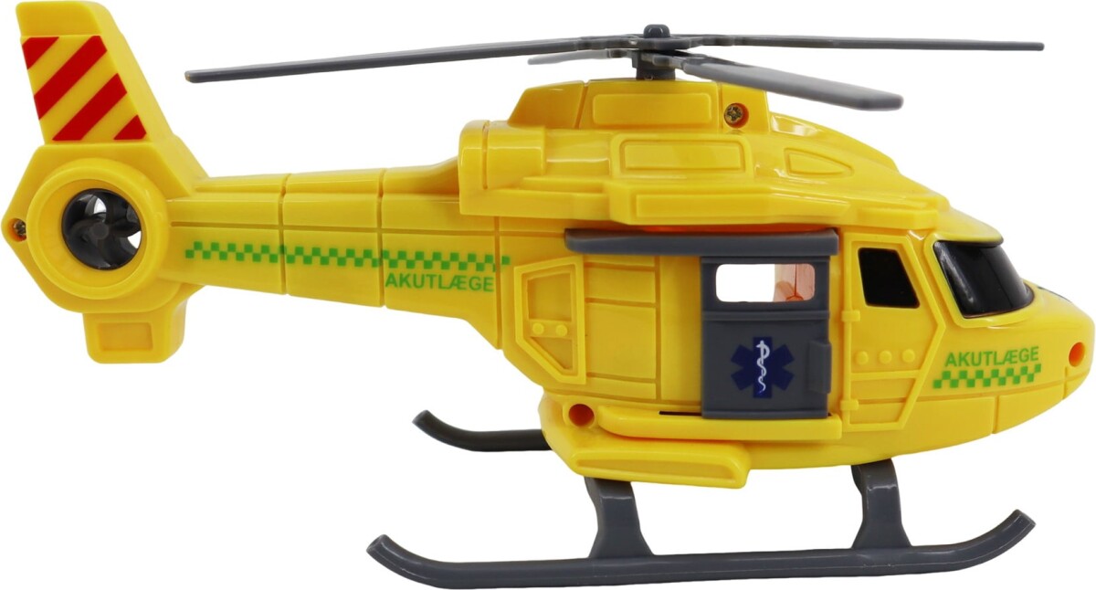 Motor 112 - Akutlæge Helikopter Legetøj Med Lys Og Lyd - 1 20