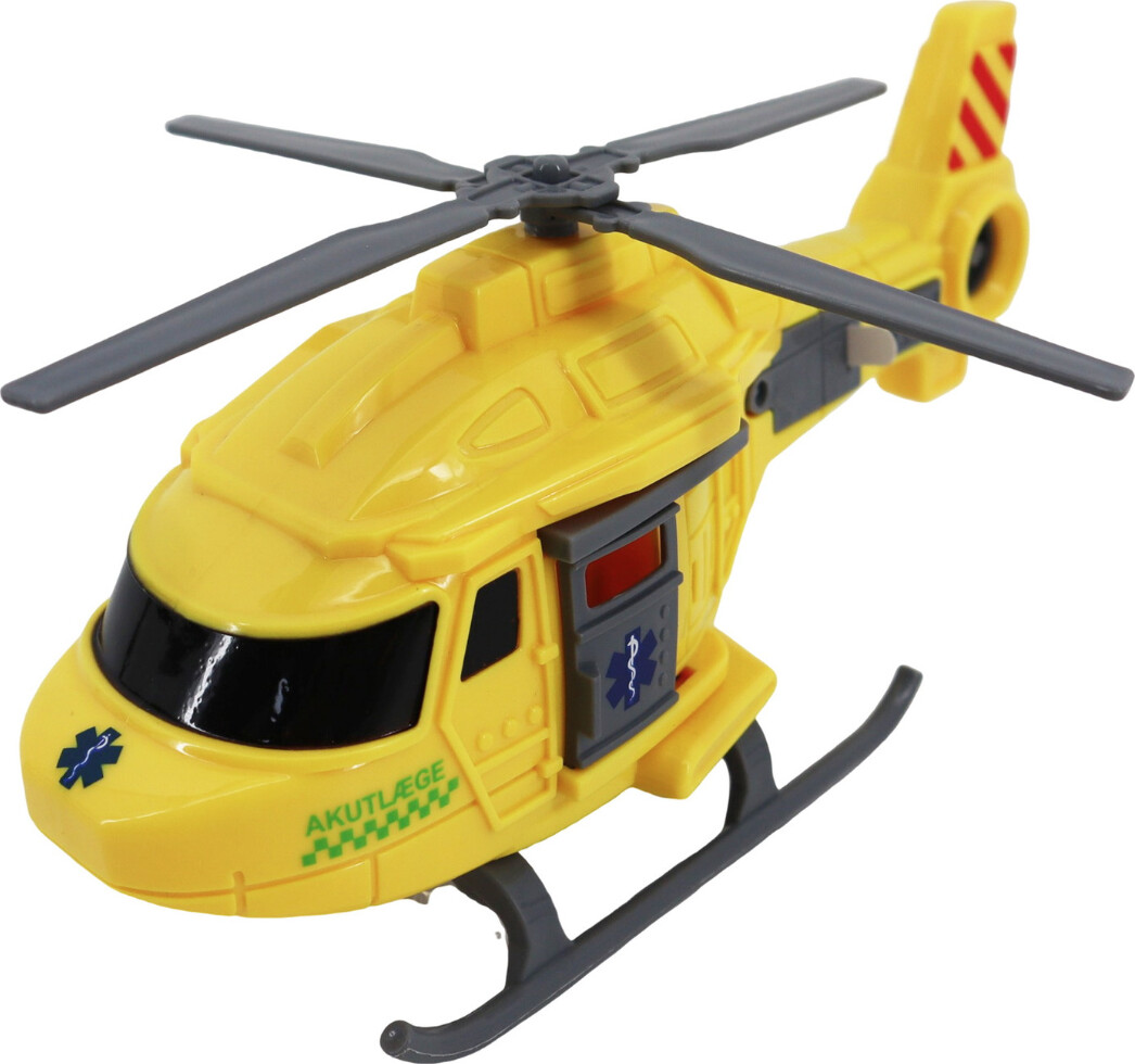 Motor 112 - Akutlæge Helikopter Legetøj Med Lys Og Lyd - 1 20