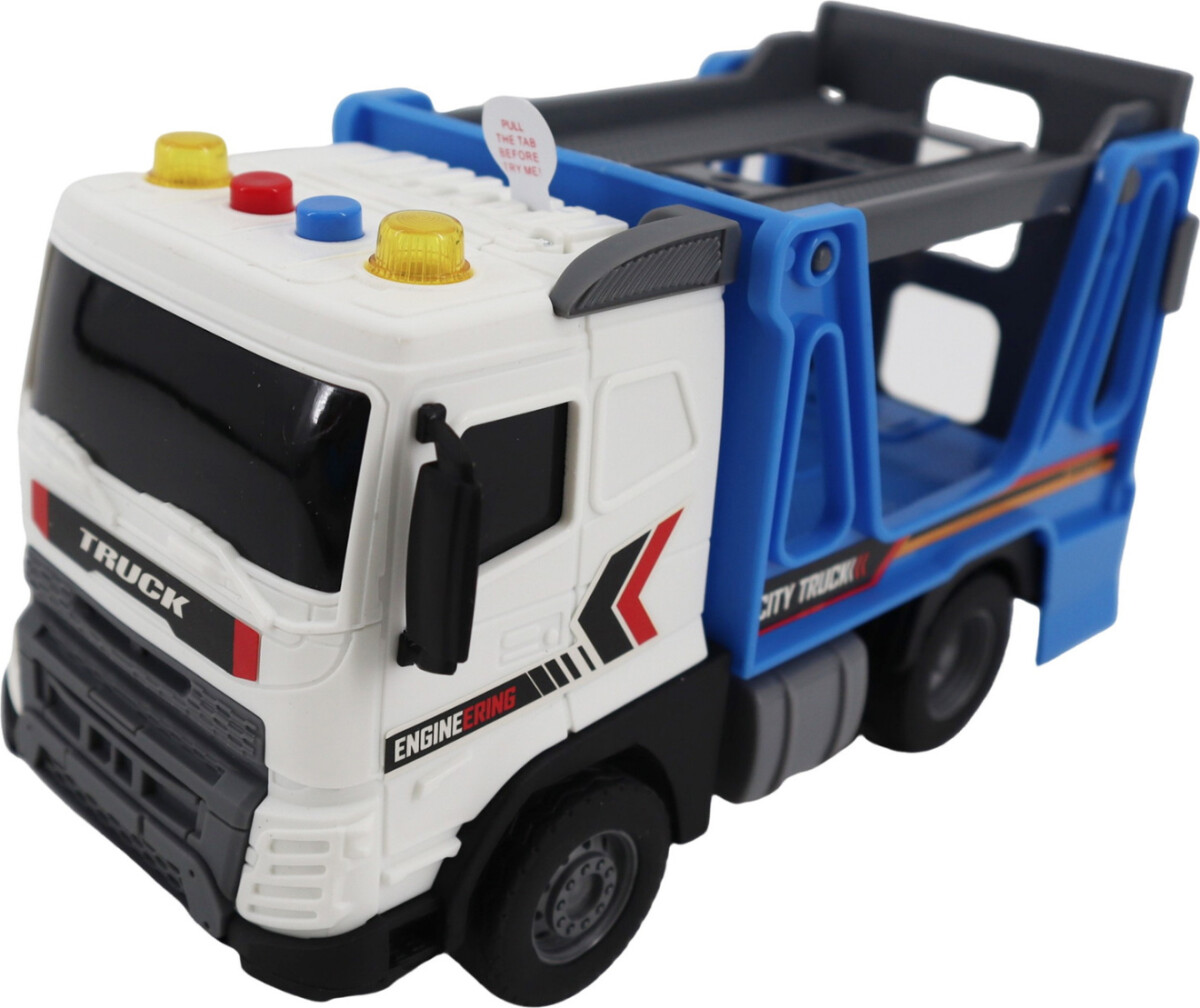 Motor 112 - Biltransporter Legetøj Med Lys Og Lyd - 1 20