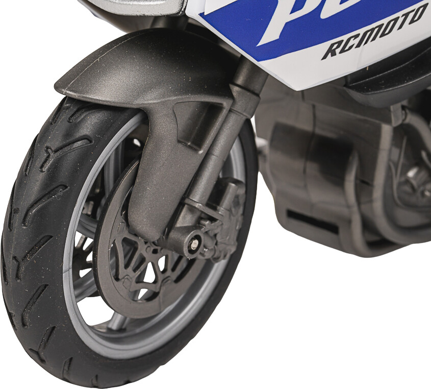 Motorcycle Motorsport Rc 1 8 2 4Ghz Blue - Tec-Toy