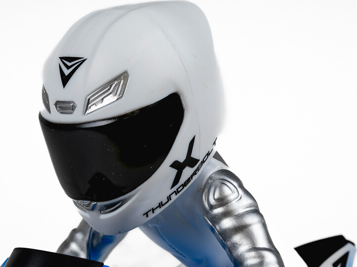 Tec-Toy - Blå Fjernstyret Motorcykel - Thunder Riders - Lys Lyd