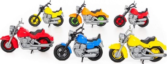 Legetøjs Motorcykel På Fod - Polesie - Assorteret