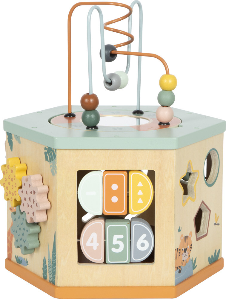 Aktivitetskasse - Safari - Træ - Small Foot