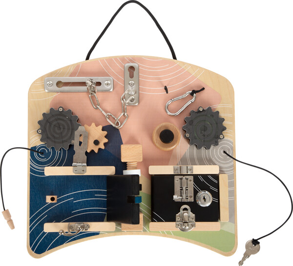 Motorik Og Aktivitetsbræt - Med Låse Og Rotation - Small Foot