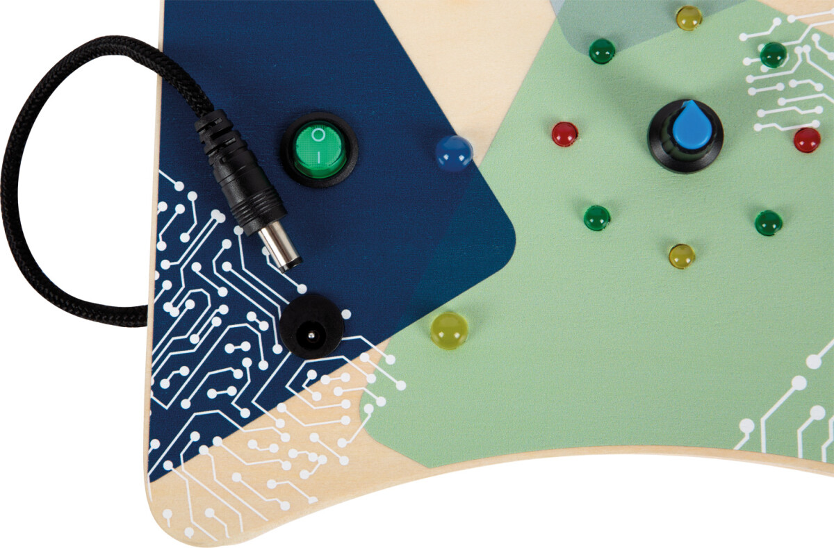 Motorisk Legetøj - Bræt Med Led Lys Og Knapper - Small Foot