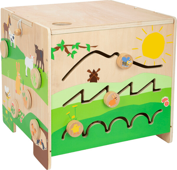 Motorisk Aktivitetskube I Træ - Small Foot