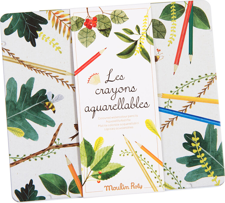 Moulin Roty - 24 Vandfarveblyanter