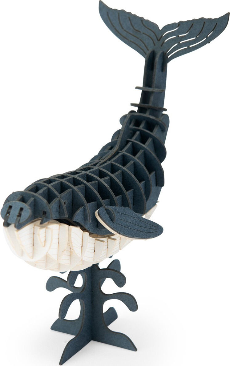 Moulin Roty - 3D Puslespil - Hval - Tout Autour Du Monde