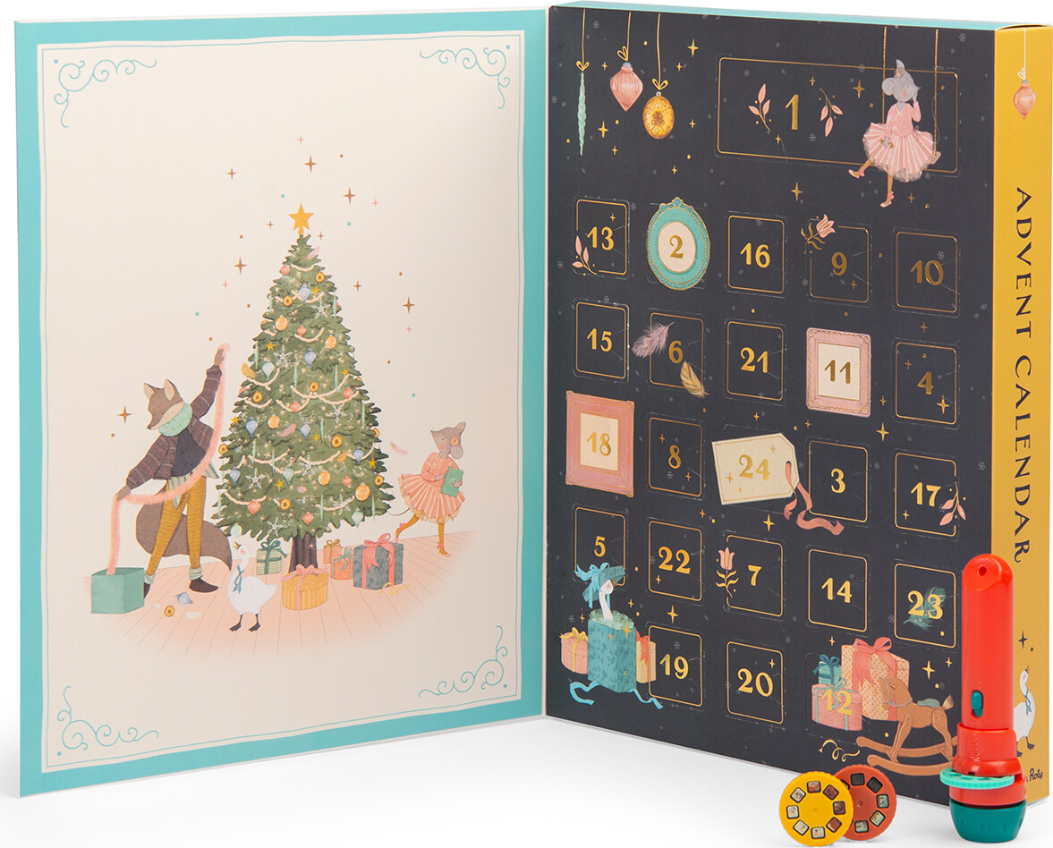 Moulin Roty - Adventskalender 24 Låger - La Petite Ecole De Danse