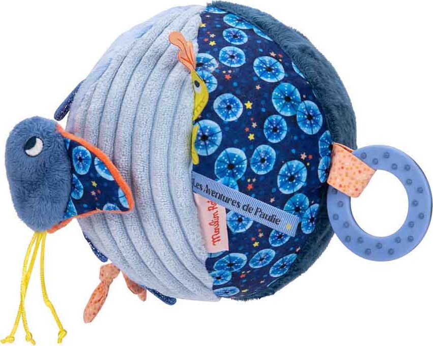 Moulin Roty - Aktivitetsbold Med Havdyr - Les Aventures De Paulie