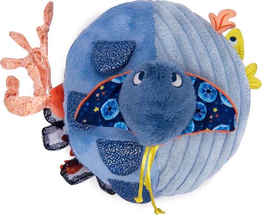 Moulin Roty - Aktivitetsbold Med Havdyr - Les Aventures De Paulie