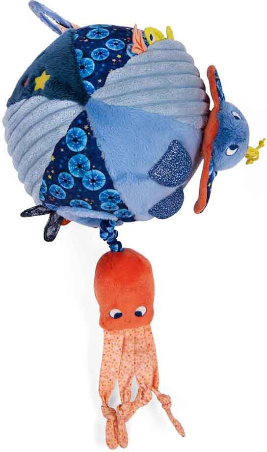 Moulin Roty - Aktivitetsbold Med Havdyr - Les Aventures De Paulie