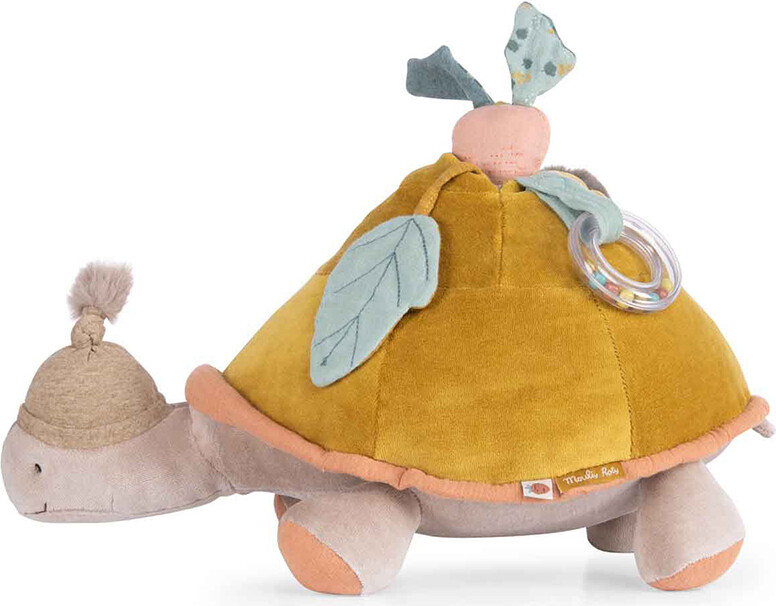 Moulin Roty - Skildpadde Aktivitetsbamse - Trois Petits Lapins