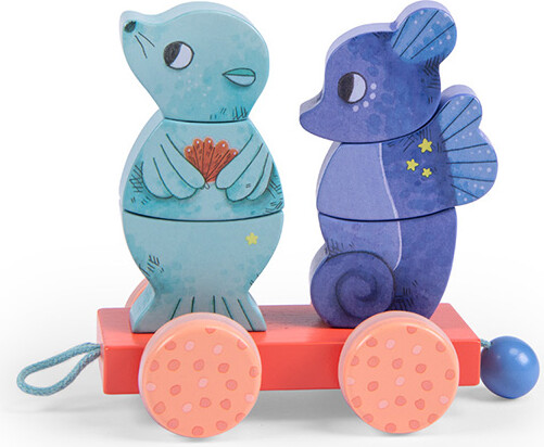 Moulin Roty - Aktivitetstog - Les Aventures De Paulie