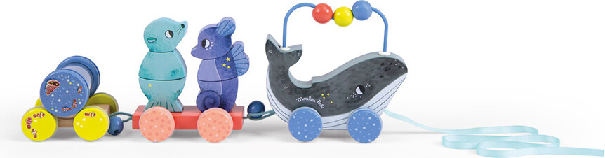 Moulin Roty - Aktivitetstog - Les Aventures De Paulie