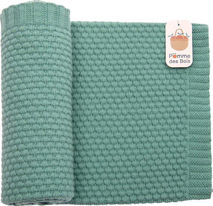 Moulin Roty - Babytæppe - Økotex Uld - Pomme Des Bois