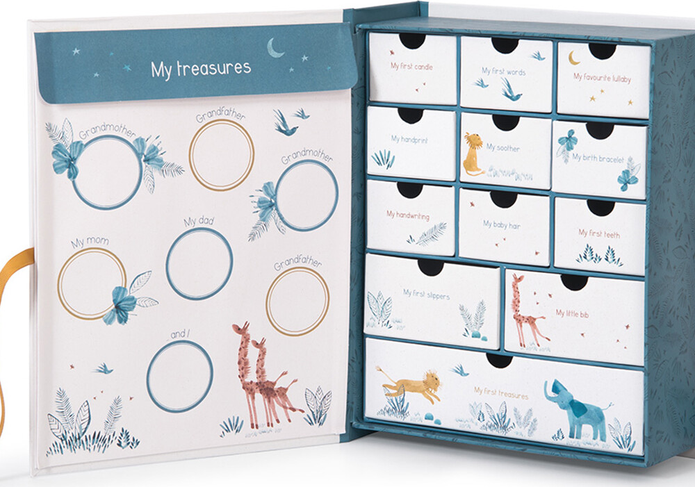 Moulin Roty - Barnets Bog Til Minder - Jungledyr