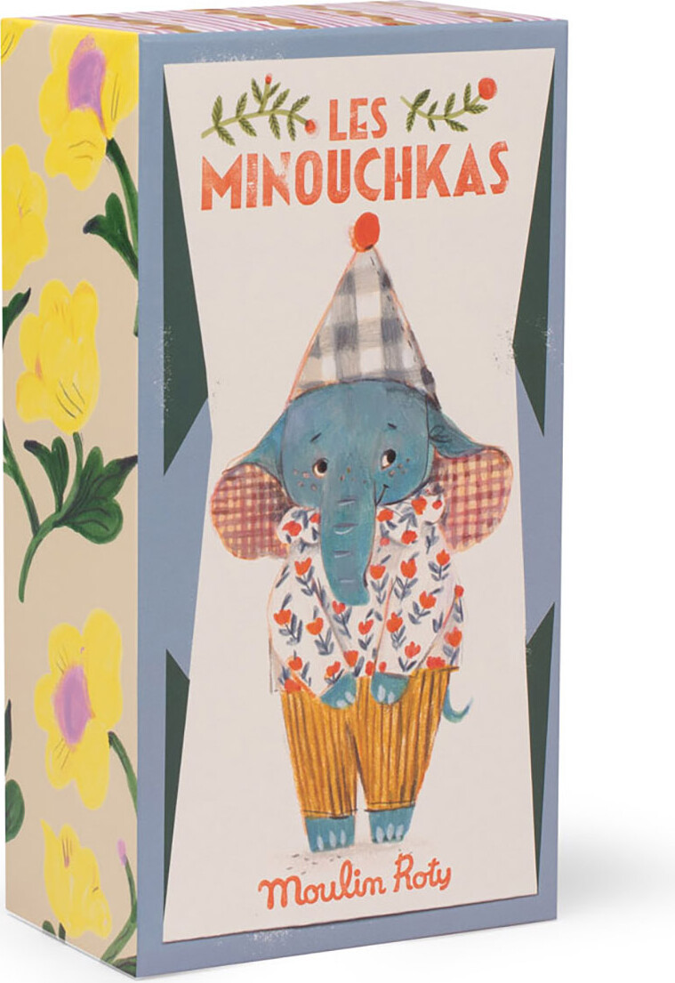 Moulin Roty - Pablo Elefant Bamse - Les Minouchkas - 25 Cm