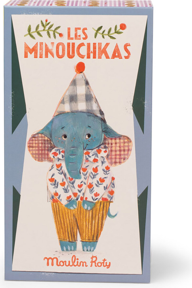 Moulin Roty - Pablo Elefant Bamse - Les Minouchkas - 25 Cm