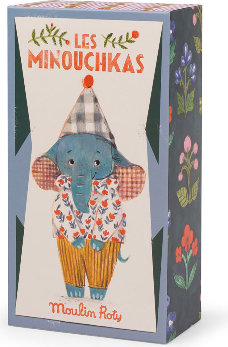 Moulin Roty - Pablo Elefant Bamse - Les Minouchkas - 25 Cm